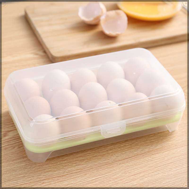 卵収納ボックス 15グリッド PP製 透明 取り外し可能 防 - Egg Storage Holder のレビューと価格