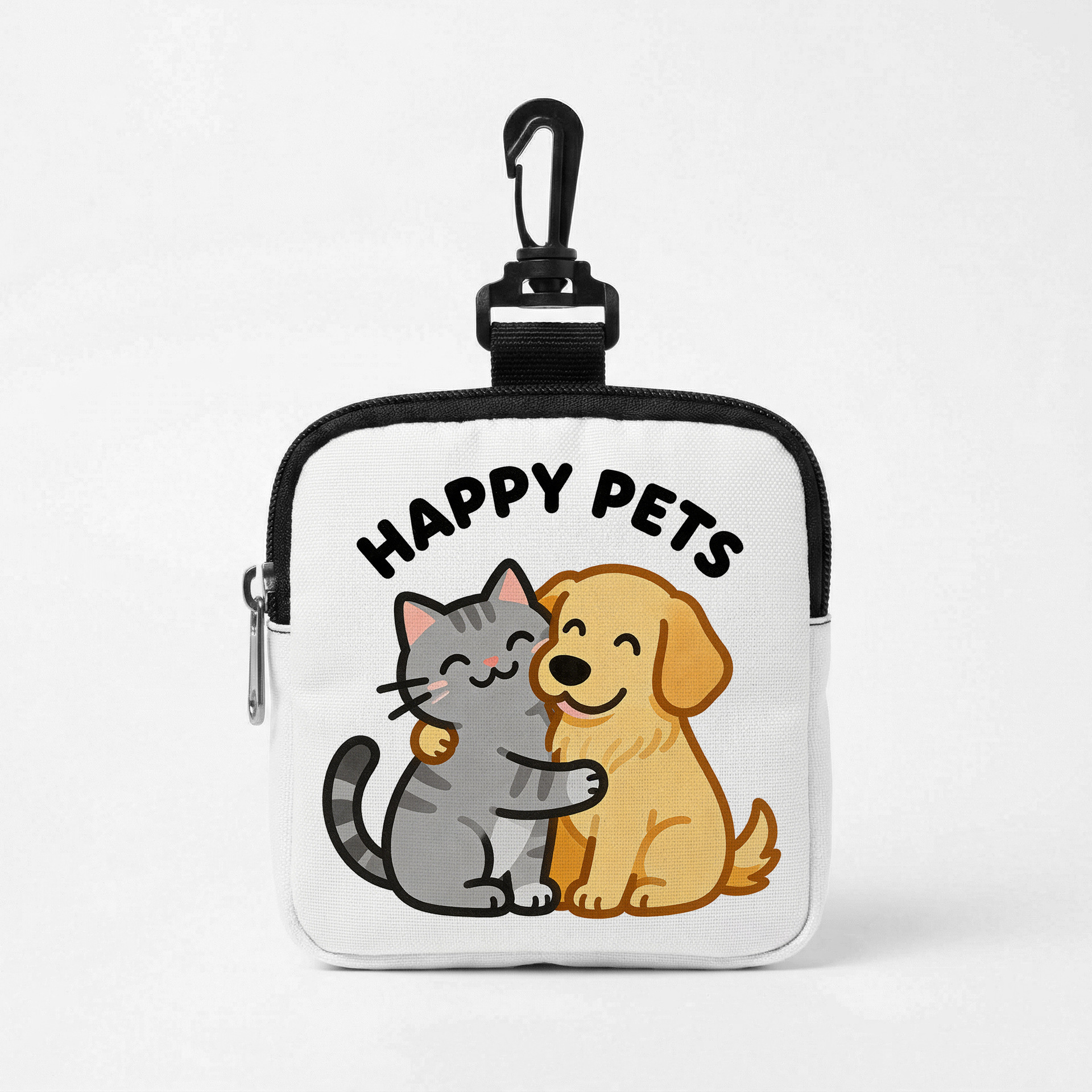 新しい漫画風の猫用フードバッグ、犬の足跡柄のドッグフードバッ - Food Storage Zipper Bags のレビューと価格