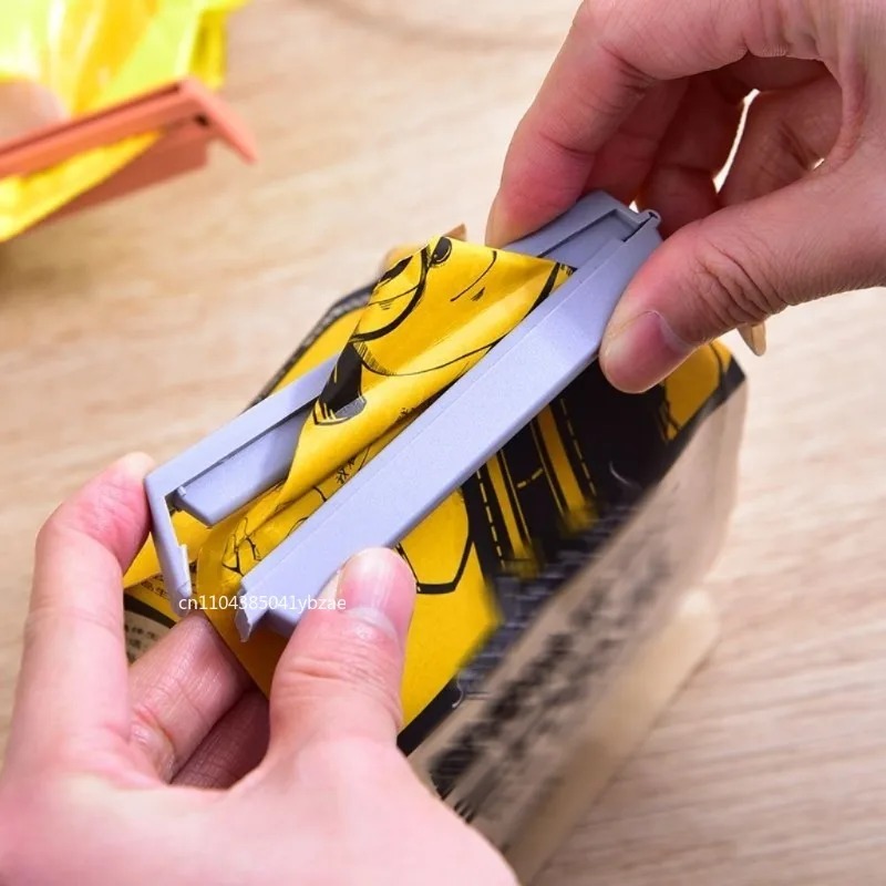 携帯用新型キッチン収納食品スナックシール密封バッグクリップシ - Food Storage Plastic Bag のレビューと価格