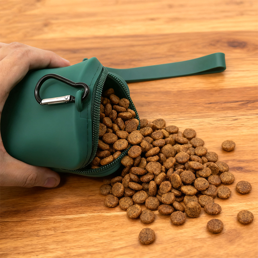 シリコン製の犬用フードバッグ、多機能大容量収納バッグと持ち上 - Food Storage Silicone のレビューと価格