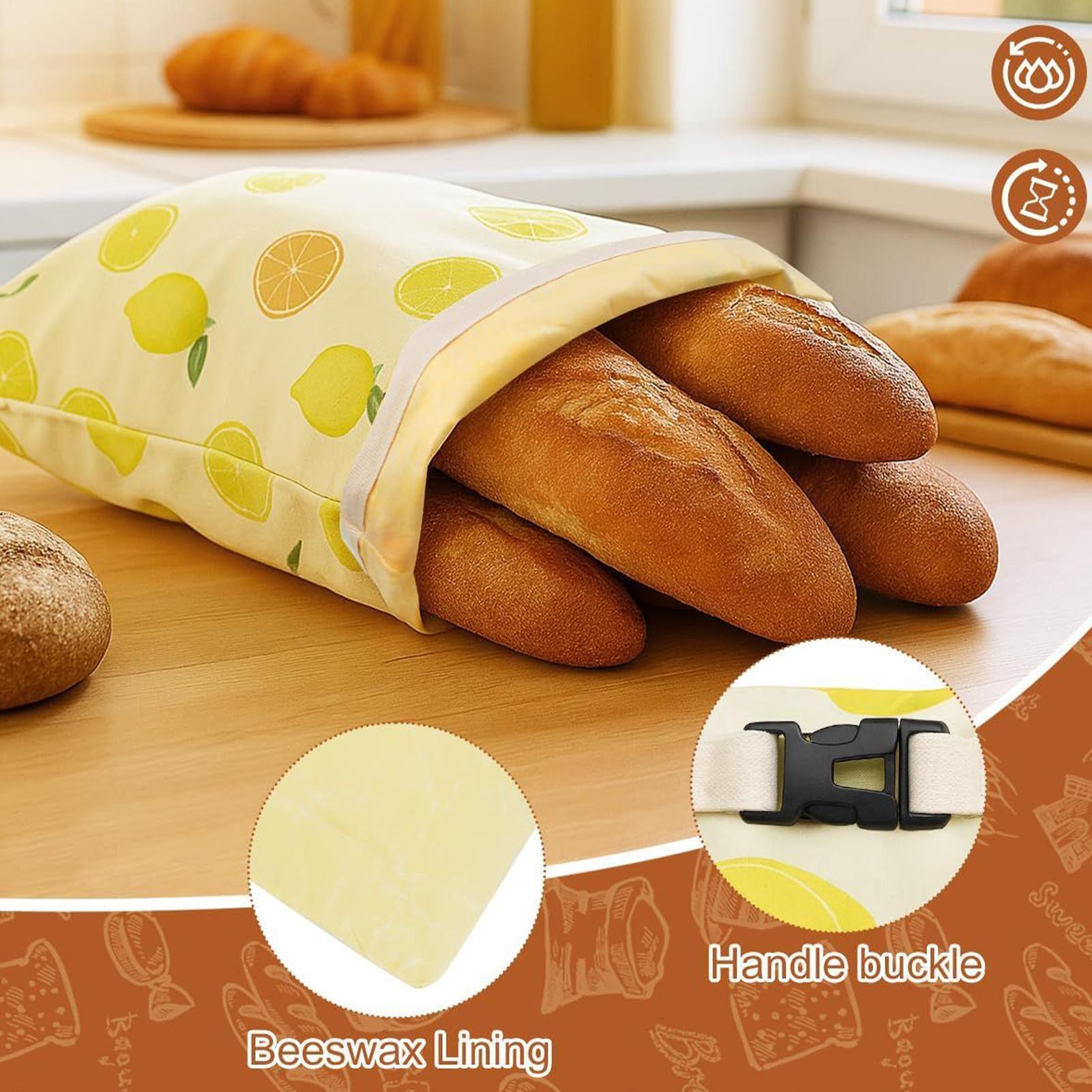 パン袋 再利用可能 再利用可能なパン食品保存袋 食品保存ポー - Food Storage Plastic Bag のレビューと価格
