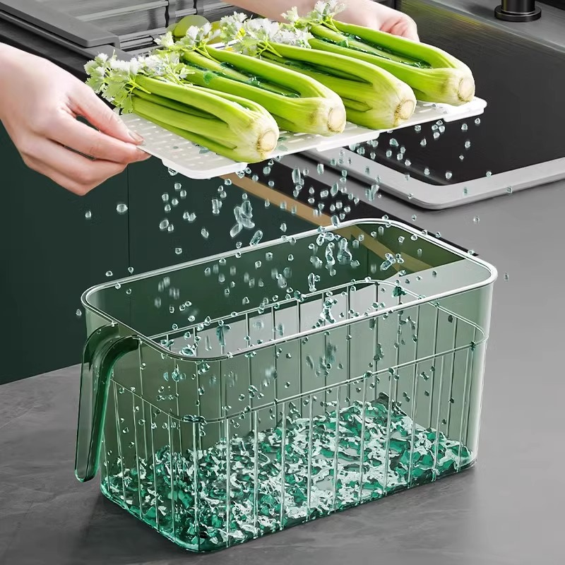 冷蔵庫整理収納ボックス、卵、果物、野菜、食品グレードの収納小 - Food Storage System のレビューと価格