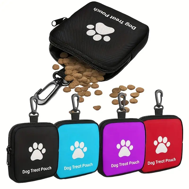 犬の訓練用おやつポーチ、旅行用ポータブルペットスナックバッグ - Food Storage Zipper Bags のレビューと価格