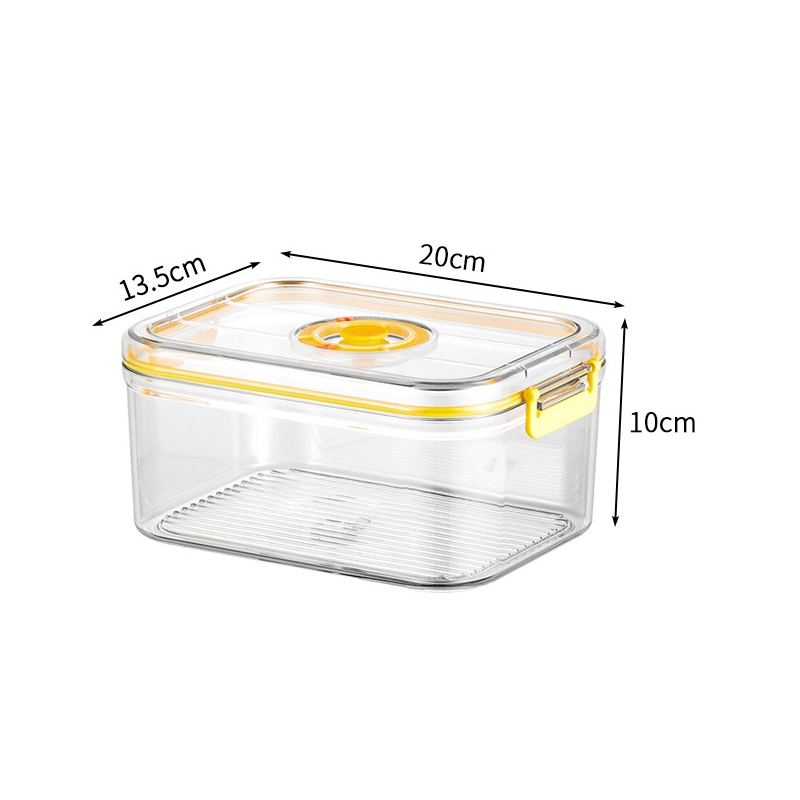 真空鮮度保持ボックス冷蔵庫密閉キャニスターウォーマー透明食品 - Food Storage Canister のレビューと価格