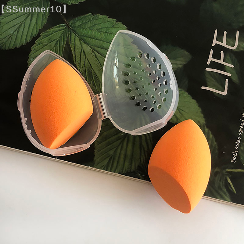 【SSummer10】卵型プラスチック製化粧パフホルダースタ - Egg Storage Holder のレビューと価格