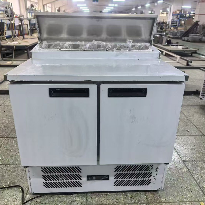 0～10℃低温業務用2ドアピザ準備台冷蔵庫自動霜取り冷蔵食品 - Food Storage In Cooler のレビューと価格