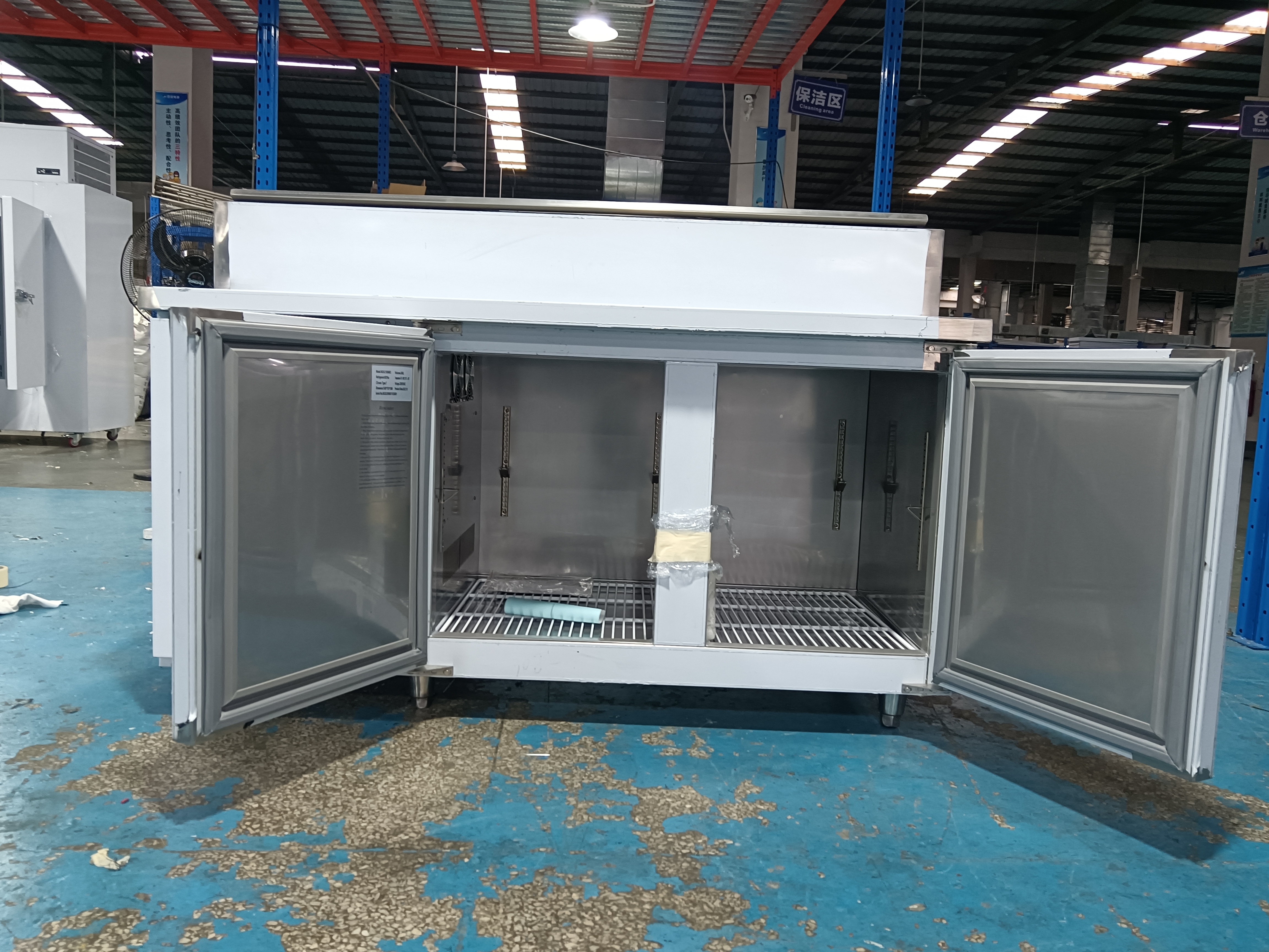 0～10℃低温業務用2ドアピザ準備台冷蔵庫自動霜取り冷蔵食品 - Food Storage In Cooler のレビューと価格
