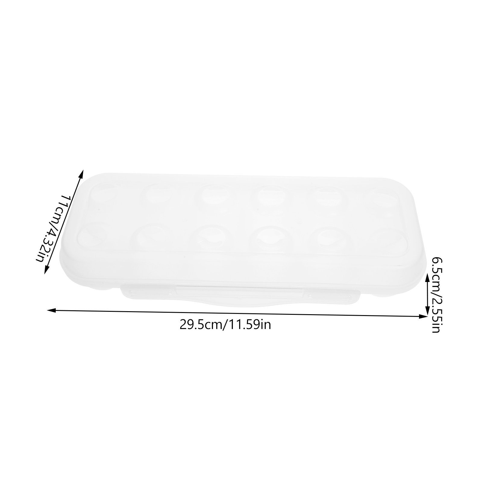 2個入り卵収納オーガナイザー プラスチック製 12グリッド  - Egg Storage Holder のレビューと価格
