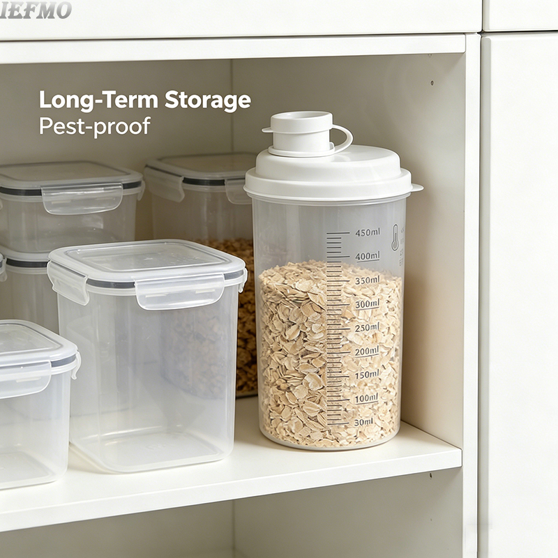 蓋付き気密食品保存容器 砂糖ディスペンサー 黒糖・塩・小麦粉 - Food Storage Canister のレビューと価格