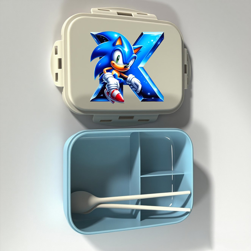 ソニックスランチボックス弁当ゲーム漫画文字 A-Z 食品保存 - Food Storage System のレビューと価格