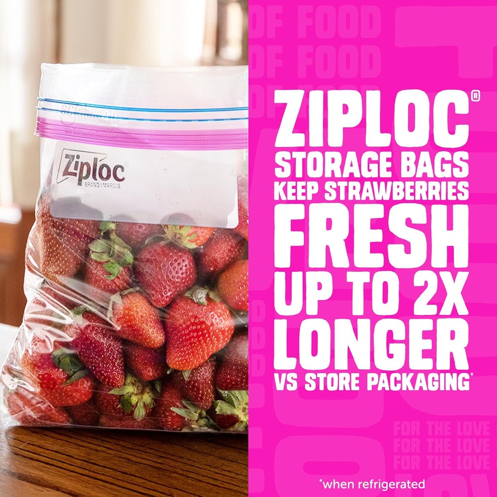 スタンドアップクォートフードストレージバッグ、簡単に詰め替え - Food Storage Zipper Bags のレビューと価格