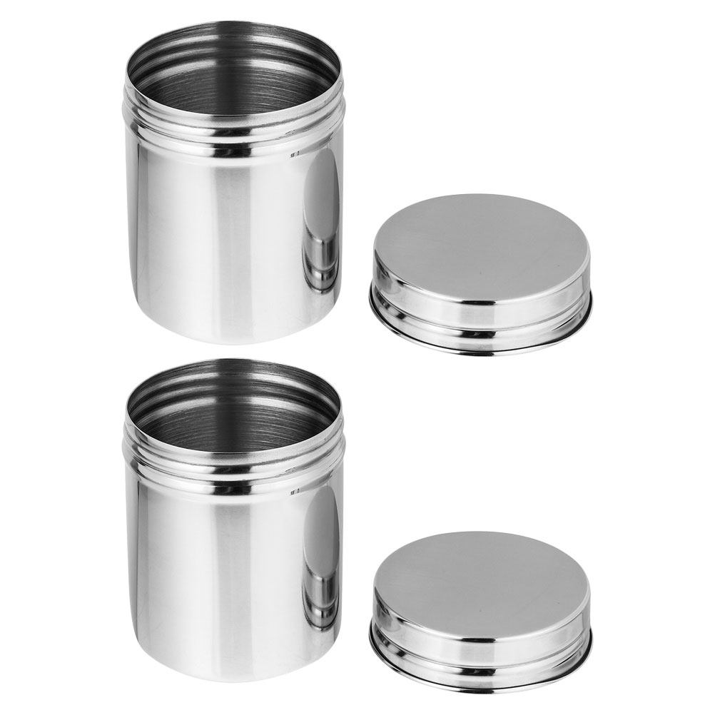 2 個のステンレス鋼キャニスター 304 食品保存容器気密シ - Food Storage Canister のレビューと価格