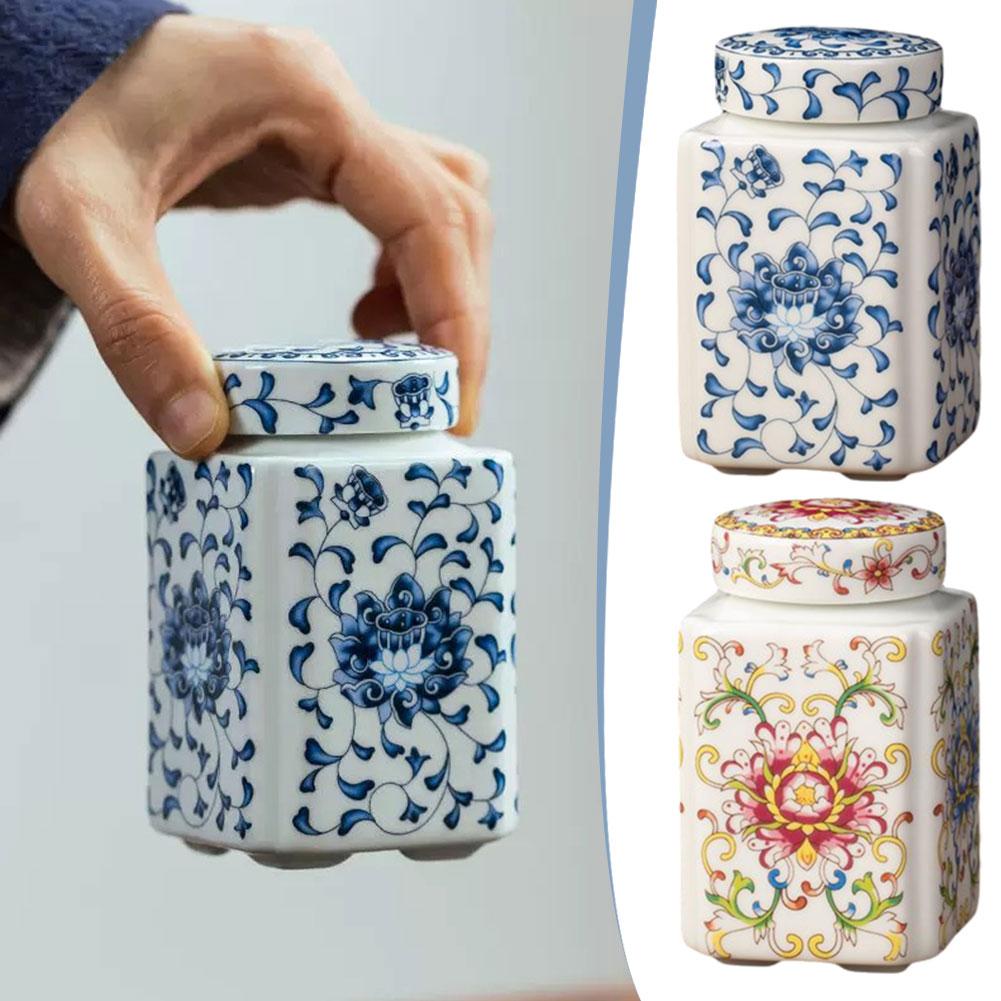 キッチン調味料用セラミックティーポット中国伝統風蓋付き気密食 - Food Storage Organization のレビューと価格
