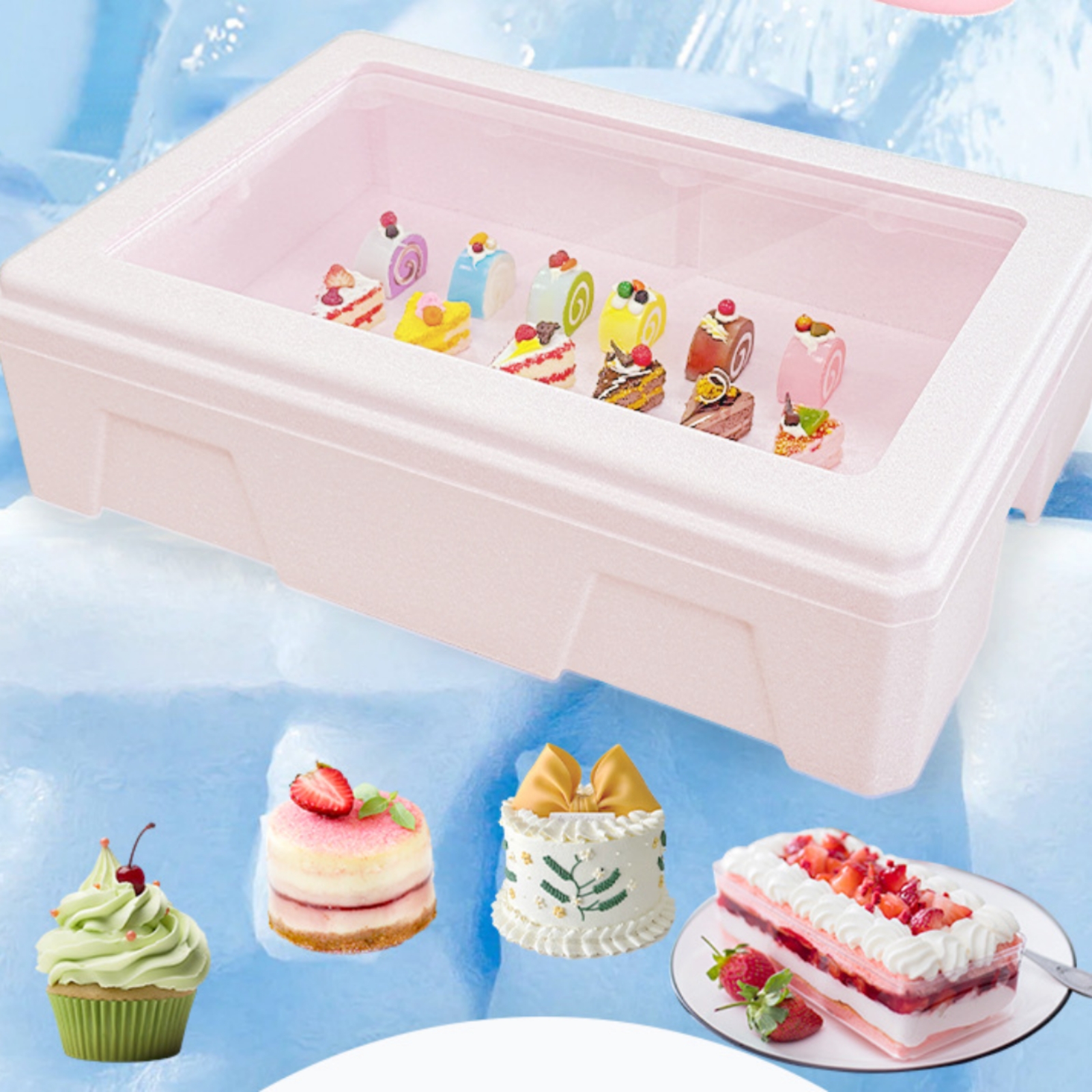 食品グレードの断熱ボックス 大容量 透明蓋付き 断熱ボックス - Food Storage In The Kitchen のレビューと価格