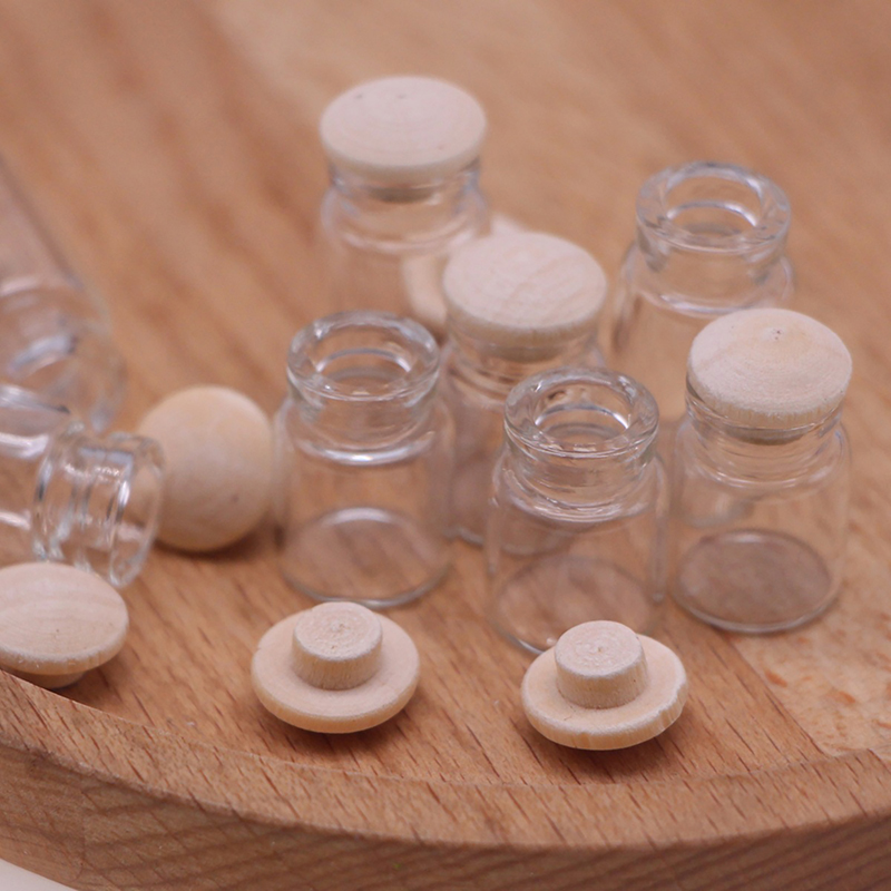 4 個 1:12 ドールハウスミニチュアガラス瓶モデルキャン - Food Storage Jar Glass のレビューと価格