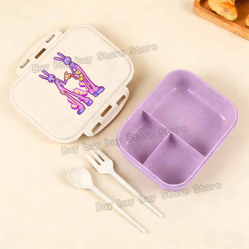 アニメアメージングデジタルサーカスランチボックスポータブル弁 - Food Storage System のレビューと価格