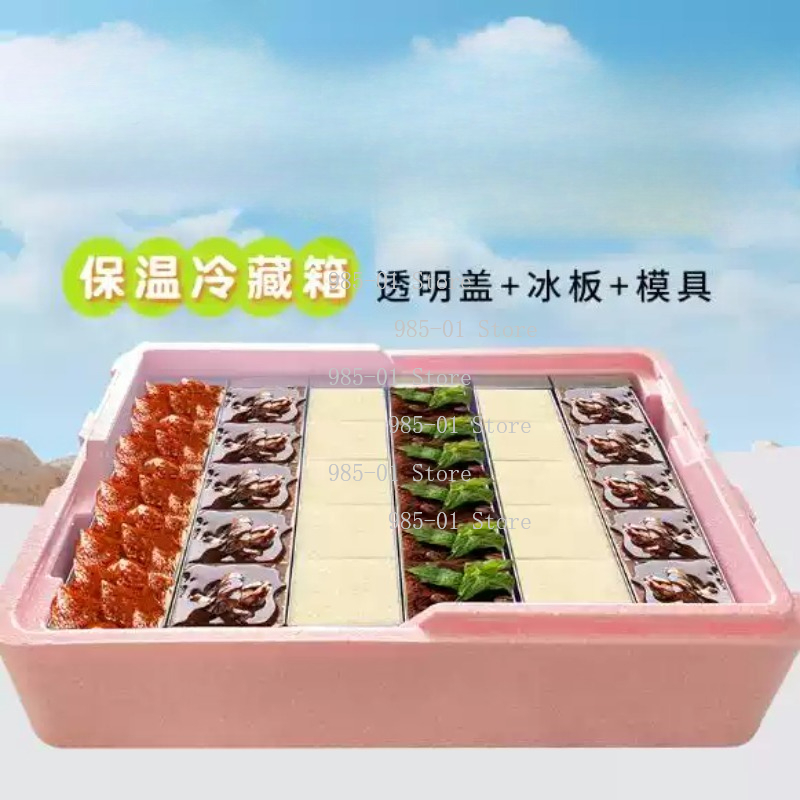 透明カバー付きポータブル断熱フォームクーラーボックス - テ - Food Storage In Cooler のレビューと価格
