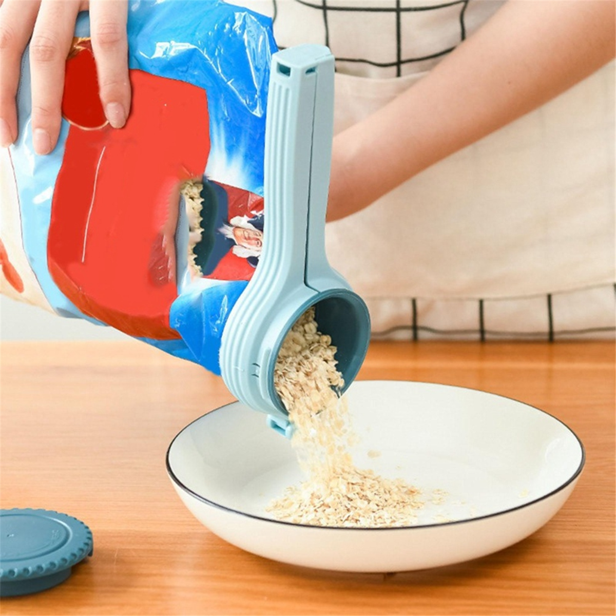 食品保存袋シーリングクリップ プラスチックキャップシーラーク - Food Storage Plastic Bag のレビューと価格