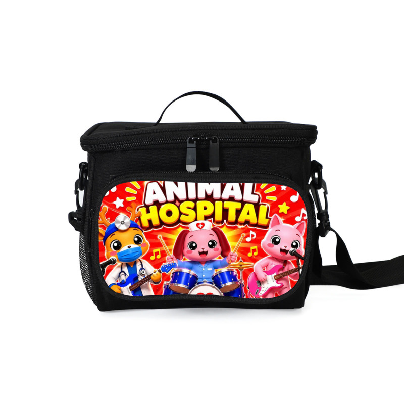 断熱ランチバッグクーラートート動物病院漫画ランチボックス子供 - Food Storage In Cooler のレビューと価格