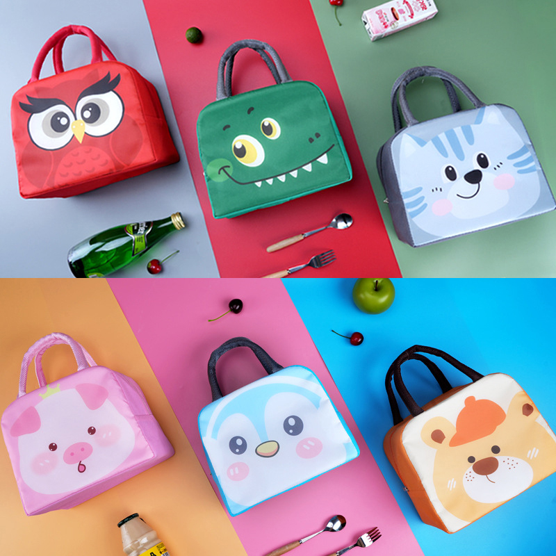 子供のための漫画のクーラーランチバッグ,アルミサーマル,オッ - Food Storage Zipper Bags のレビューと価格