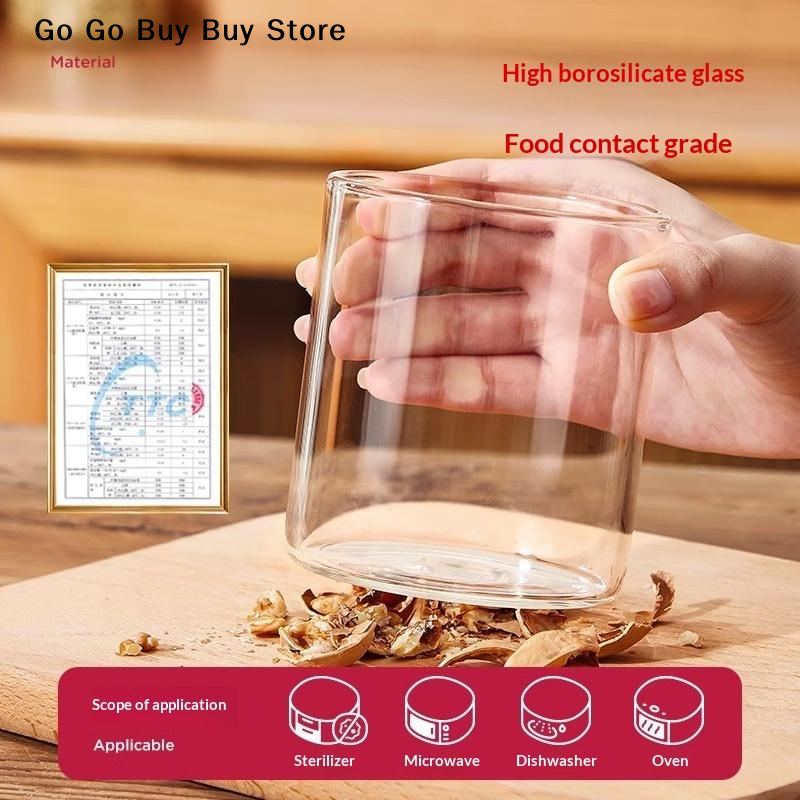 【ST】1個 240/400ML ガラス製食品保存瓶 密封ジ - Food Storage Silicone のレビューと価格