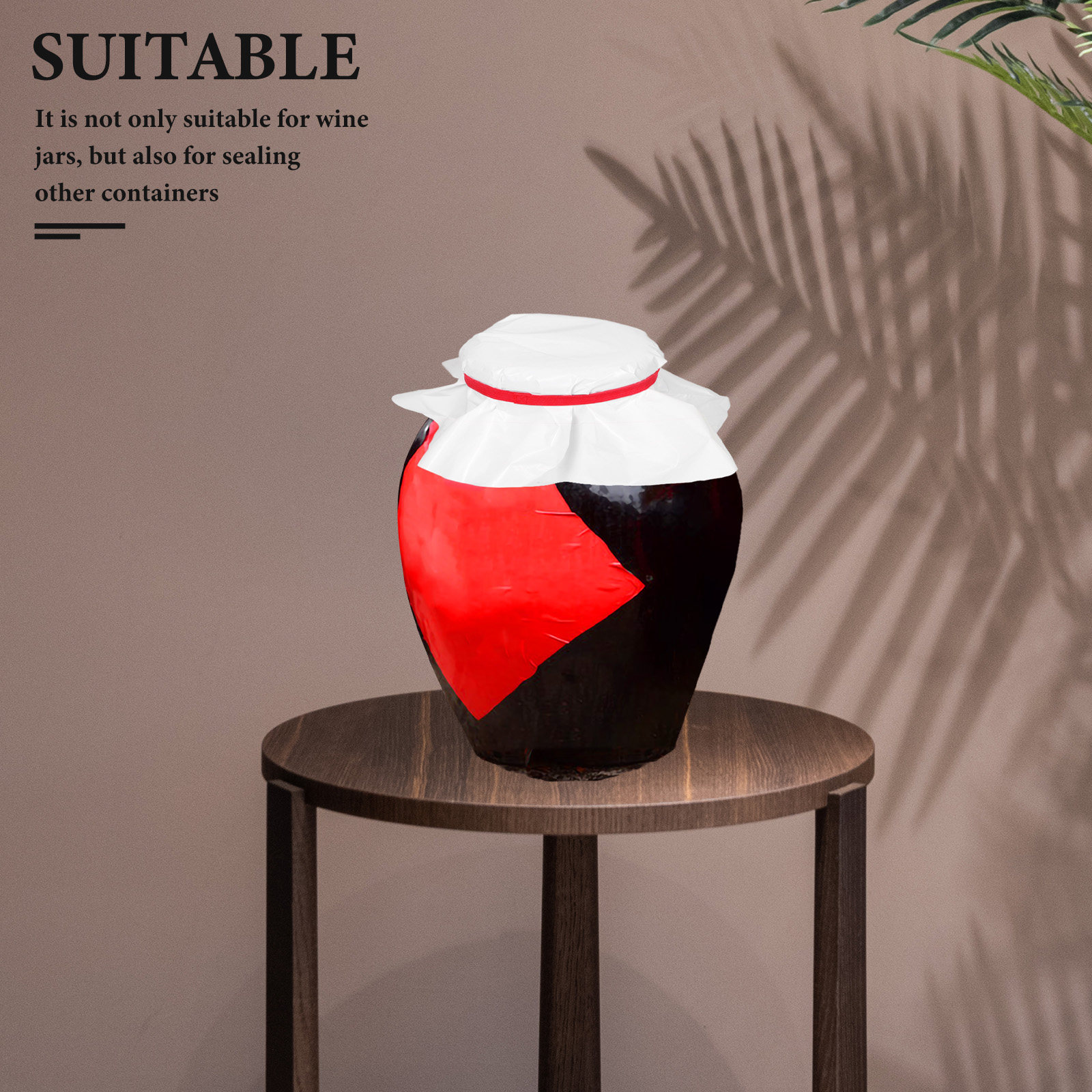 1 セットワイン瓶蓋シール生地不織布 PP 弾性気密シール材 - Food Storage Jar Glass のレビューと価格