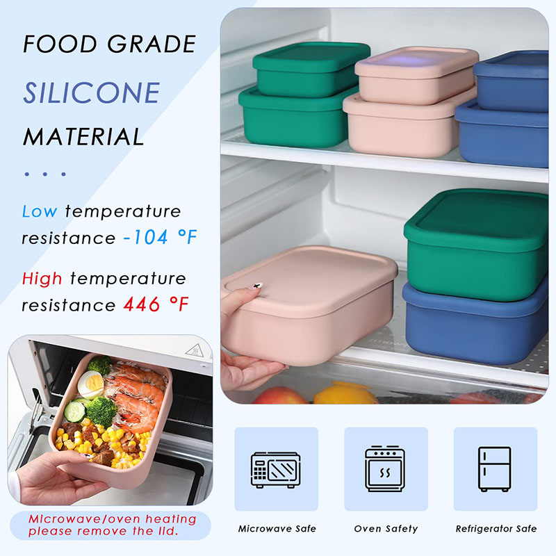 漏れ防止弁当箱 再利用可能 BPAフリー 食事準備容器 食品 - Food Storage Prep Containers のレビューと価格