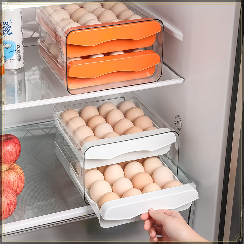 食品グレードPP＆PET製 卵収納ホルダー 32グリッド 大 - Egg Storage Holder のレビューと価格