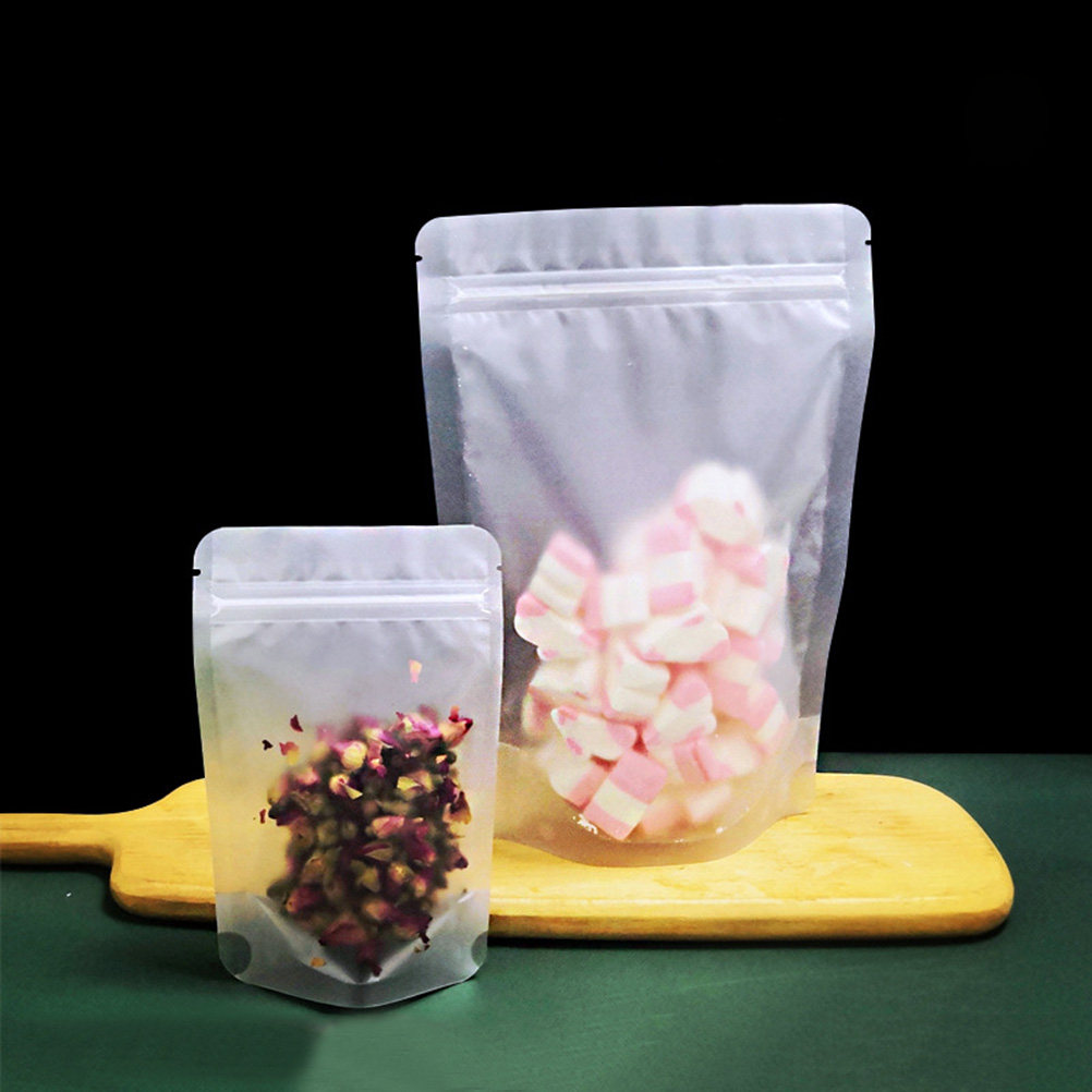 100枚入り 自己密封式 透明プラスチック保存袋 プレミアム - Food Storage Plastic Bag のレビューと価格